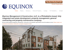 Tablet Screenshot of equinoxmc.com